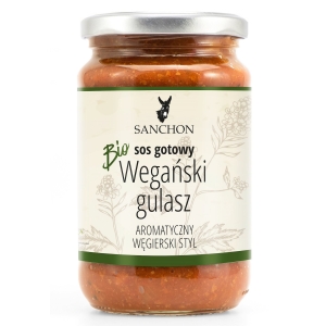GULASZ WEGAŃSKI BEZGLUTENOWY BIO 330 ml – SANCHON