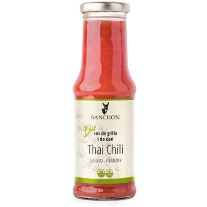 SOS WEGAŃSKI THAI CHILI BEZGLUTENOWY BIO 210 ml – SANCHON
