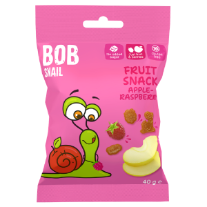 ŻELKI JABŁKO – MALINA BEZ ŻELATYNY BEZGLUTENOWE 40 g – BOB SNAIL