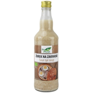 ŻUREK NA ZAKWASIE NIEPASTERYZOWANY BIO 500 ml – BIO PLANET
