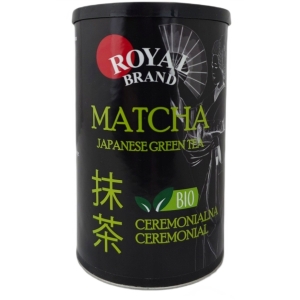 HERBATA ZIELONA MATCHA JAPOŃSKA CEREMONIALNA BIO 100 g – ROYAL BRAND