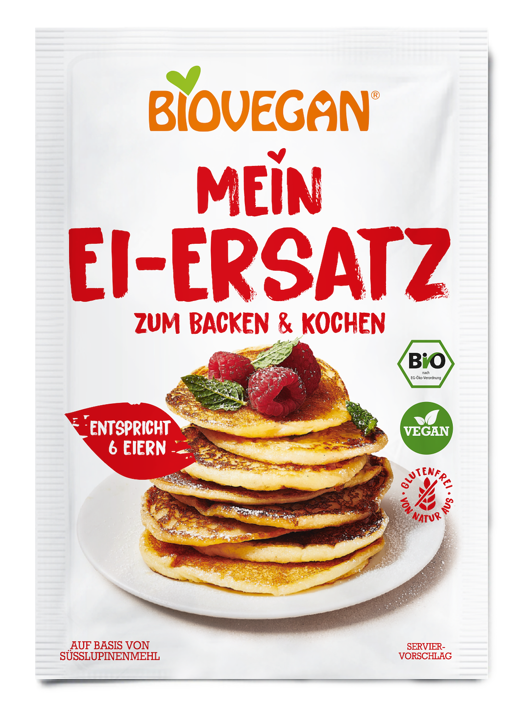 ROŚLINNY ZAMIENNIK 6 JAJ DO PIECZENIA I GOTOWANIA BEZGLUTENOWY BIO 30 g - BIOVEGAN - obrazek 2