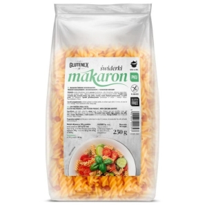 MAKARON NISKOBIAŁKOWY BEZGLUTENOWY ŚWIDERKI 250 g – GLUTENEX
