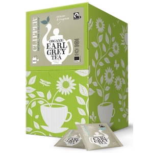 HERBATA CZARNA EARL GREY FAIR TRADE BIO (250 x 2,0 g) 500 g – CLIPPER