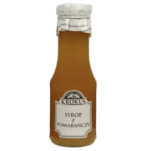 SYROP POMARAŃCZOWY BEZGLUTENOWY 355 g (280 ml) – KROKUS