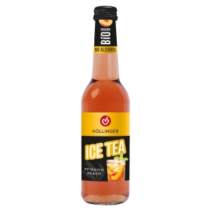 DRINK BEZALKOHOLOWY ICE TEA PEACH BIO 330 ml – HOLLINGER