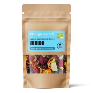 OWOCOWE DODATKI DO MUSLI I DESERÓW JUNIOR BIO 20 g – DARY NATURY