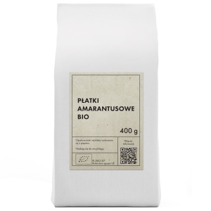 PŁATKI AMARANTUSOWE BIO 400 g – THE PLANET