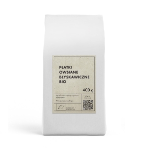 PŁATKI OWSIANE BŁYSKAWICZNE BIO 400 g – THE PLANET