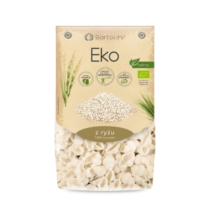 MAKARON (RYŻOWY) MUSZELKI BIO 250 g – BARTOLINI