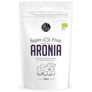ARONIA SPROSZKOWANA BIO 200 g – DIET-FOOD