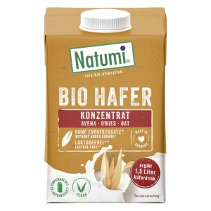 KONCENTRAT NAPOJU OWSIANEGO BEZ DODATKU CUKRÓW BIO 500 ml – NATUMI