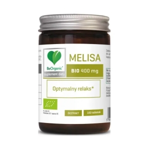 MELISA EKSTRAKT BIO (400 mg) 100 TABLETEK – BE ORGANIC