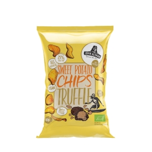CHIPSY Z BATATÓW O SMAKU TRUFLI BEZGLUTENOWE BIO 90 g – JOHN ALTMAN