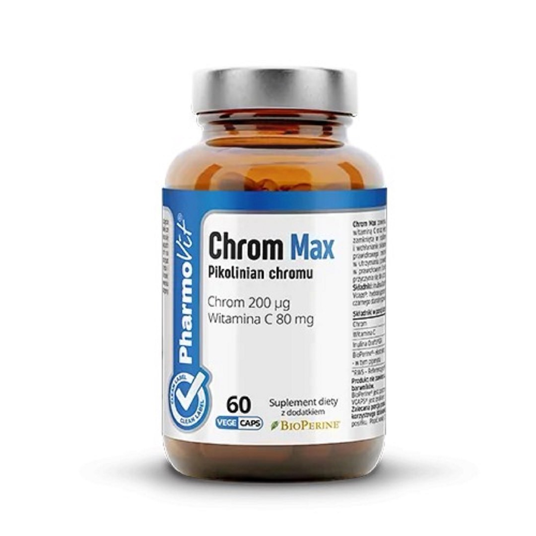 CHROM MAX BEZGLUTENOWY 60 KAPSUŁEK - PHARMOVIT (CLEAN LABEL) - obrazek 2