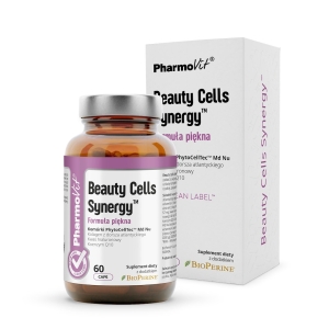 KAPSUŁKI NA PIĘKNY WYGLĄD (BEAUTY CELLS SYNERGY) BEZGLUTENOWE 60 szt. – PHARMOVIT (CLEAN LABEL)