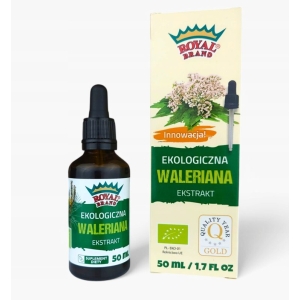 EKSTRAKT Z WALERIANY W KROPLACH BIO 50 ml – ROYAL BRAND