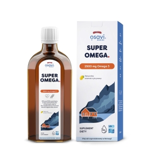 SUPER OMEGA-3 (2900 mg) O SMAKU CYTRYNOWYM 500 ml – OSAVI