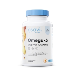OMEGA-3 BEZGLUTENOWA 60 KAPSUŁEK – OSAVI