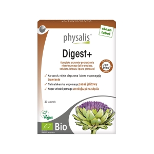 TABLETKI NA WSPARCIE TRAWIENIA (DIGEST+) BIO 30 szt. – PHYSALIS