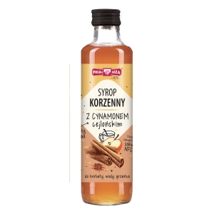 SYROP KORZENNY Z CYNAMONEM 250 ml – POLSKA RÓŻA (PRODUKT SEZONOWY)