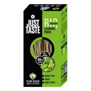 MAKARON PROTEINOWY (Z SOI EDAMAME) SPAGHETTI BEZGLUTENOWY BIO 250 g – JUST TASTE