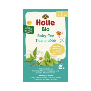HERBATKA ZIOŁOWA BEZGLUTENOWA OD 5 MIESIĄCA BIO (20 x 1,5 g) 30 g – HOLLE