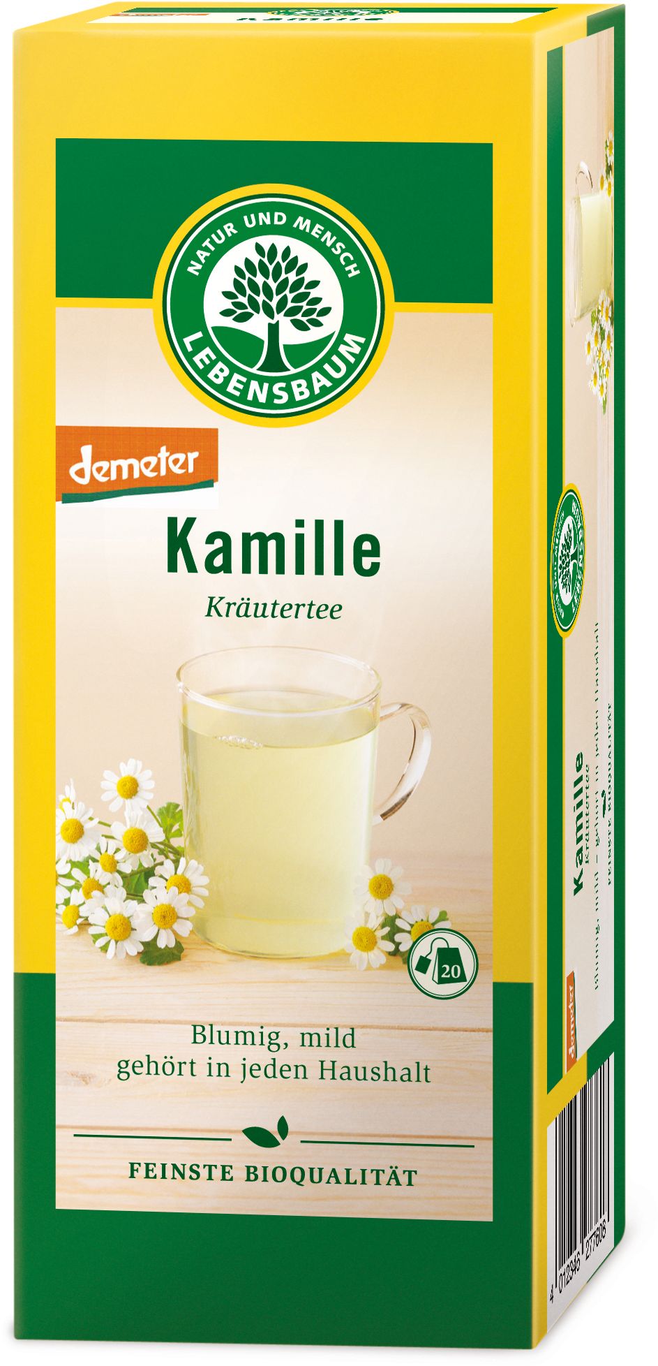 HERBATKA RUMIANKOWA DEMETER BIO (20 x 1,5 g) 30 g - LEBENSBAUM - obrazek 2