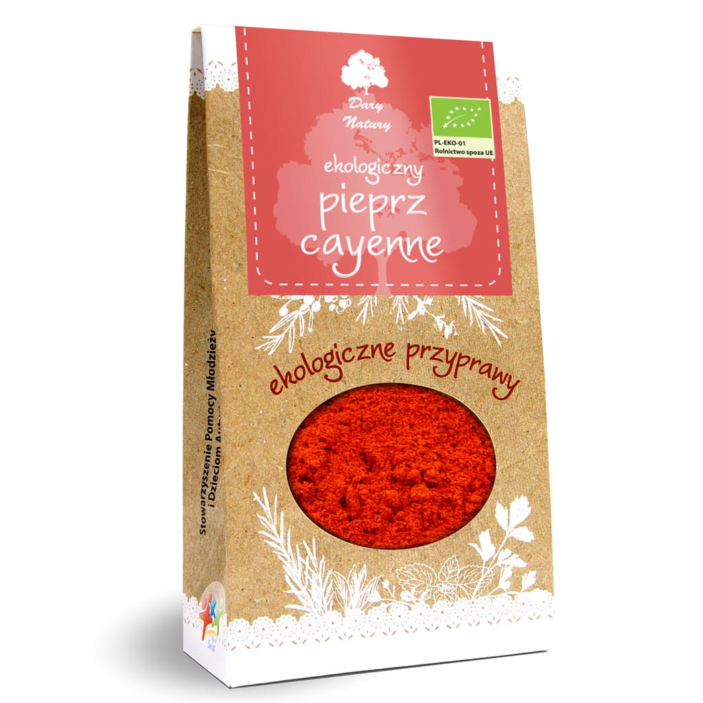 PIEPRZ CAYENNE BIO 60 g - DARY NATURY - obrazek 2