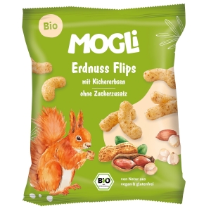 CHRUPKI O SMAKU ORZESZKÓW ZIEMNYCH BIO 30 g – MOGLI