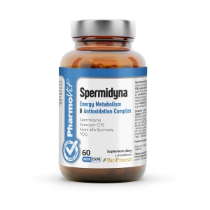SPERMIDYNA ENERGY METABOLISM & ANTIOXIDATION COMPLEX 60 KAPSUŁEK – PHARMOVIT (CLEAN LABEL)