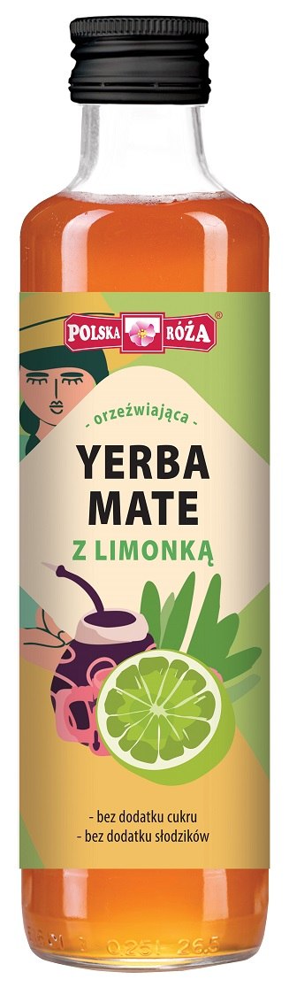 HERBATA YERBA MATE Z LIMONKĄ 250 ml - POLSKA RÓŻA - obrazek 2