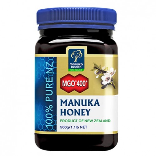 Miód Nektarowy Manuka MGO™ 400+ 500g (nawet do 608,1 mg/kg MGO) Miód Nektarowy Manuka MGO™ 400+ 500g (nawet do 608,1 mg/kg MGO)