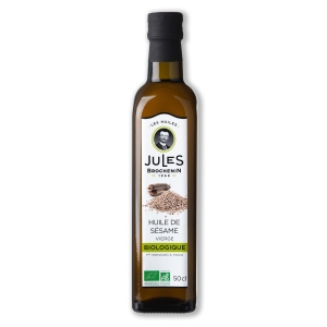 OLEJ SEZAMOWY TŁOCZONY NA ZIMNO BIO 500 ml – JULES BROCHENIN