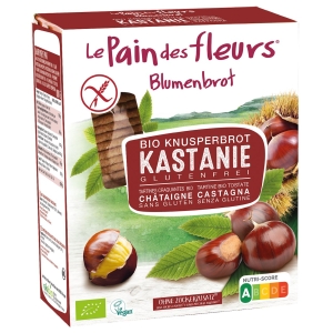 PIECZYWO CHRUPKIE BŁONNIKOWE KASZTANOWE BEZGLUTENOWE BIO 150 g – LE PAIN DES FLEURS