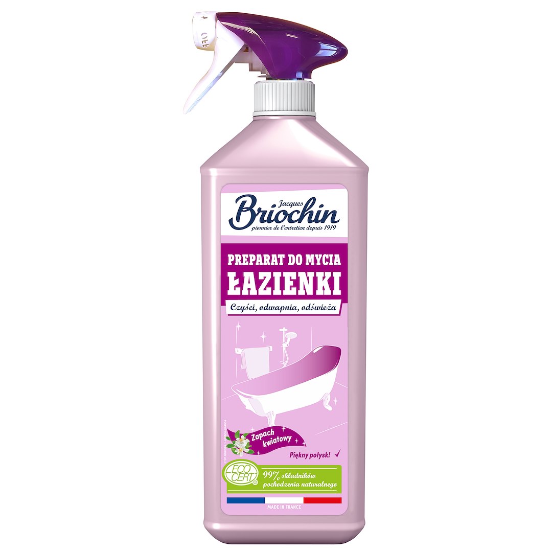 PŁYN DO CZYSZCZENIA ŁAZIENKI KWIATOWY W SPRAYU ECO 750 ml – BRIOCHIN PŁYN DO CZYSZCZENIA ŁAZIENKI KWIATOWY W SPRAYU ECO 750 ml – BRIOCHIN