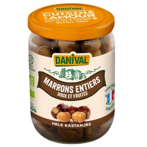 KASZTANY JADALNE CAŁE (GOTOWANE) BIO 320 g – DANIVAL
