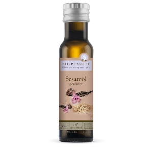 OLEJ SEZAMOWY (Z PRAŻONYCH NASION) BIO 100 ml – BIO PLANETE