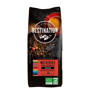 KAWA ZIARNISTA ARABICA 100 % MEKSYK FAIR FOR LIFE BIO 1 kg – DESTINATION