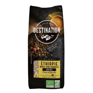 KAWA ZIARNISTA ARABICA 100 % ETIOPIA FAIR FOR LIFE BIO 500 g – DESTINATION