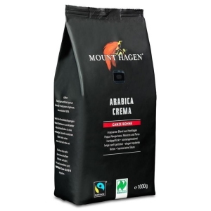 KAWA ZIARNISTA ARABICA 100 % CREMA FAIR TRADE BIO 1 kg – MOUNT HAGEN