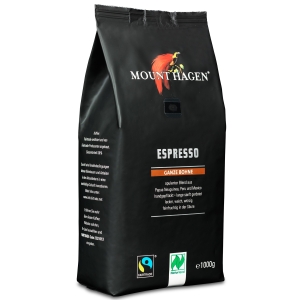 KAWA ZIARNISTA ARABICA 100 % ESPRESSO FAIR TRADE BIO 1 kg – MOUNT HAGEN