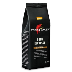 KAWA ZIARNISTA ARABICA 100 % PERU ESPRESSO DEMETER BIO 250 g – MOUNT HAGEN