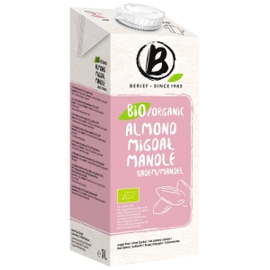 NAPÓJ MIGDAŁOWY BEZ CUKRU BEZGLUTENOWY BIO 1 L – BERIEF