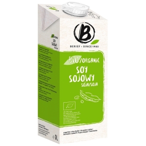 NAPÓJ SOJOWY NATURALNY BEZ CUKRU BEZGLUTENOWY BIO 1 L – BERIEF