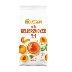 CUKIER ŻELUJĄCY 3:1 BEZGLUTENOWY BIO 500 g – BIOVEGAN (PRODUKT SEZONOWY)
