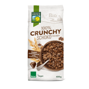 CRUNCHY CZEKOLADOWE BIO 400 g – BOHLSENER MUHLE