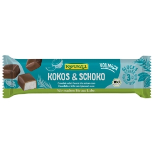 BATONIKI KOKOSOWE W CZEKOLADZIE MLECZNEJ BIO 50 g – RAPUNZEL BATONIKI KOKOSOWE W CZEKOLADZIE MLECZNEJ BIO 50 g – RAPUNZEL