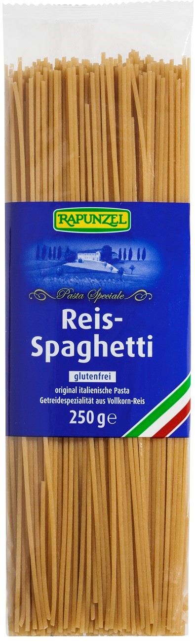 MAKARON (RYŻOWY RAZOWY) SPAGHETTI BEZGLUTENOWY BIO 250 g – RAPUNZEL MAKARON (RYŻOWY RAZOWY) SPAGHETTI BEZGLUTENOWY BIO 250 g – RAPUNZEL