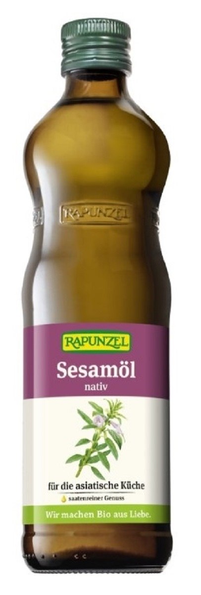 OLEJ SEZAMOWY TŁOCZONY NA ZIMNO BIO 500 ml – RAPUNZEL OLEJ SEZAMOWY TŁOCZONY NA ZIMNO BIO 500 ml – RAPUNZEL